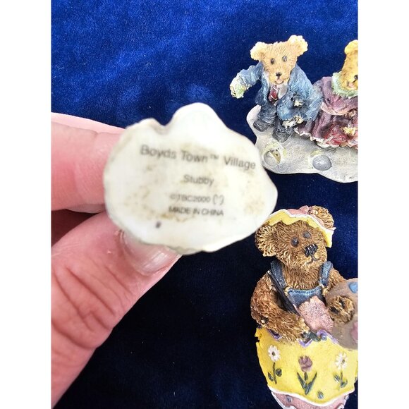 LOT OF 4 BEARWARE BOYDS BEARS & FRIENDS RESIN BROOCH‎ PIN - Picture 7 of 13